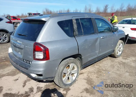 2014 Jeep Compass Latitude z USA, uszkodzony, nr VIN 1C4NJDEB3ED858857